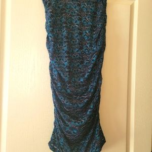 Mermaid 3/4 metallic skirt